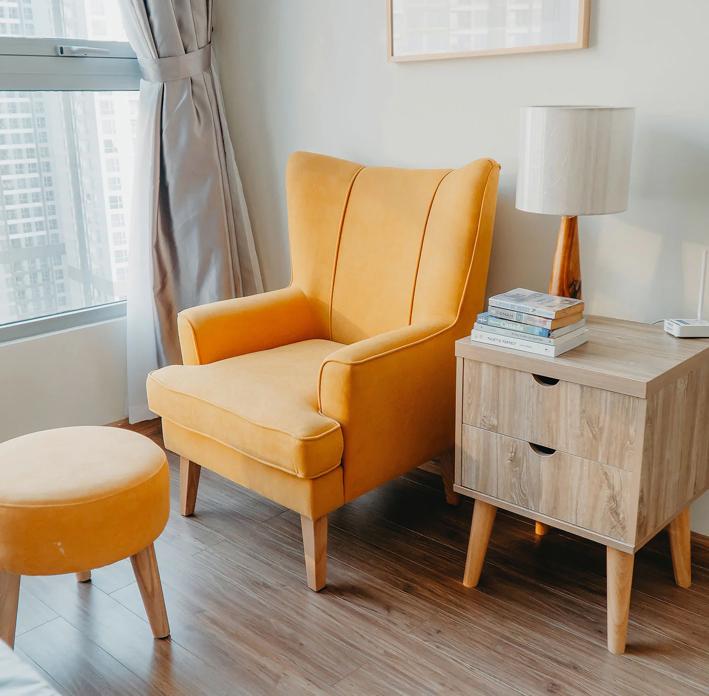 Phòng ăn hấp dẫn để chào đón khách